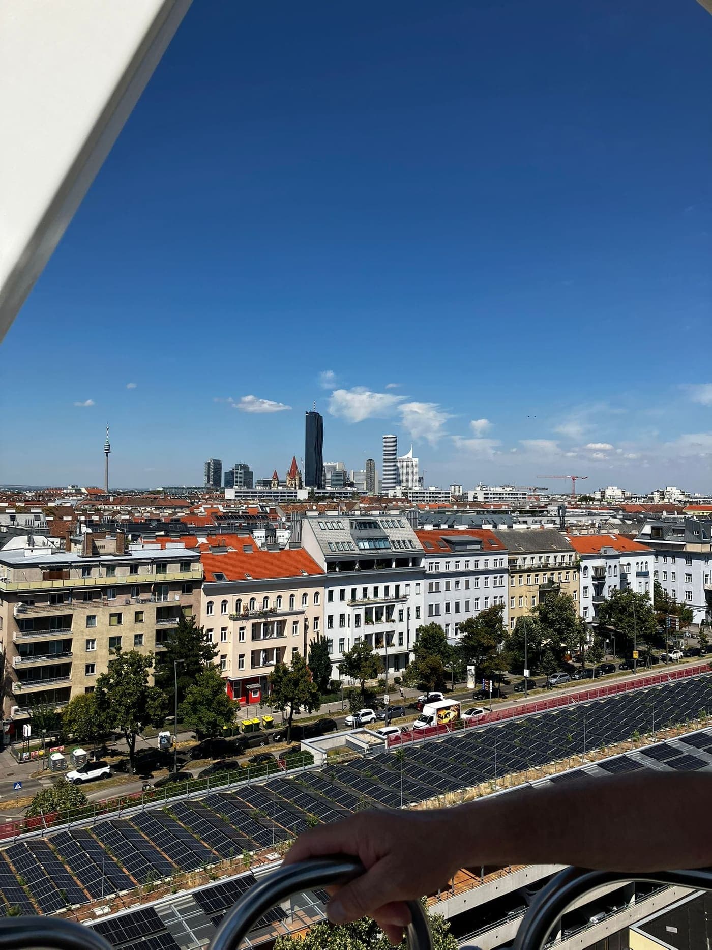 Blick über die Dächer von Wien